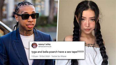 Tyga alleged sex tape with TikTok star Bella Poarch,。